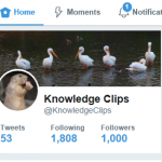 1000 Twitter followers